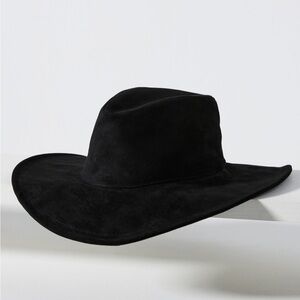 Anthropologie Suede Fedora